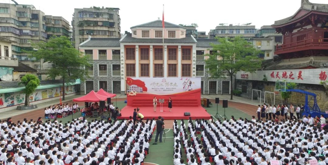 潮州湘桥区首个学校少工委揭牌成立啦