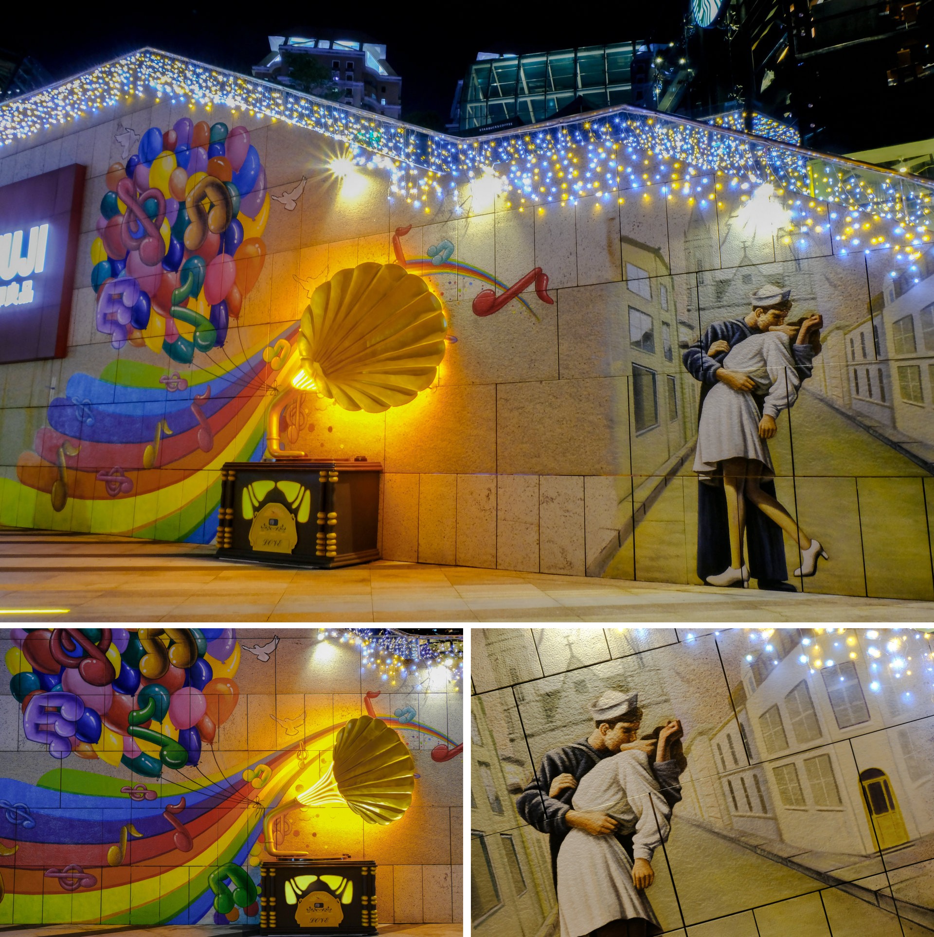 元本如何用商业美陈让九方爱情广场成为520约会圣地