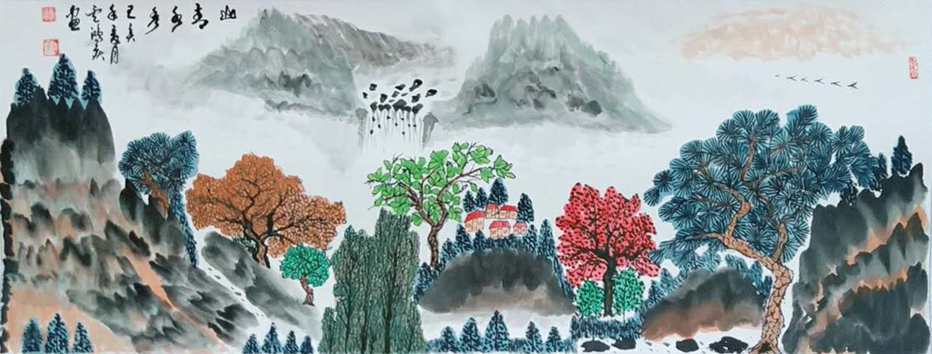 魅力中国艺术推选人物卢鸿庆中国书画名家第214期