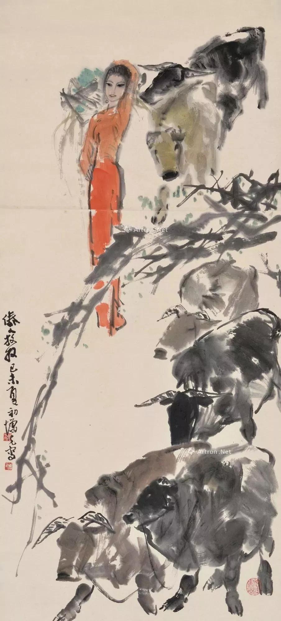 第1328期:方增先——2018年最高成交价前10幅作品,中国画家拍卖成交