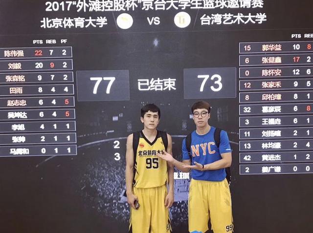 北体彭于晏拼命三郎陈伟强从打不过高中球员到cuba三分王
