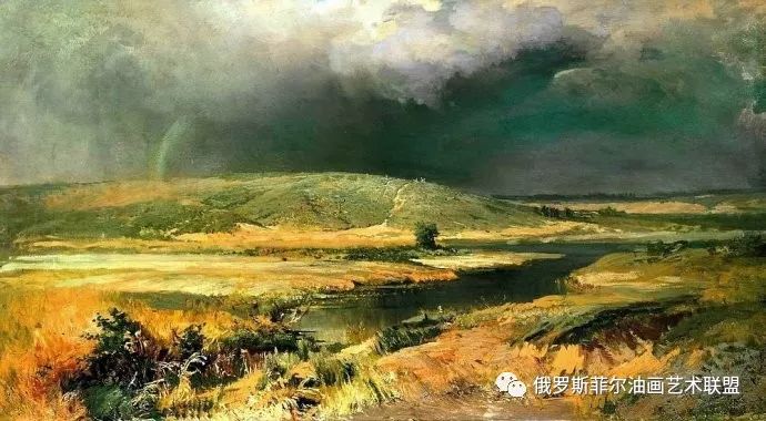 俄罗斯画家名家风景油画作品精选赏析