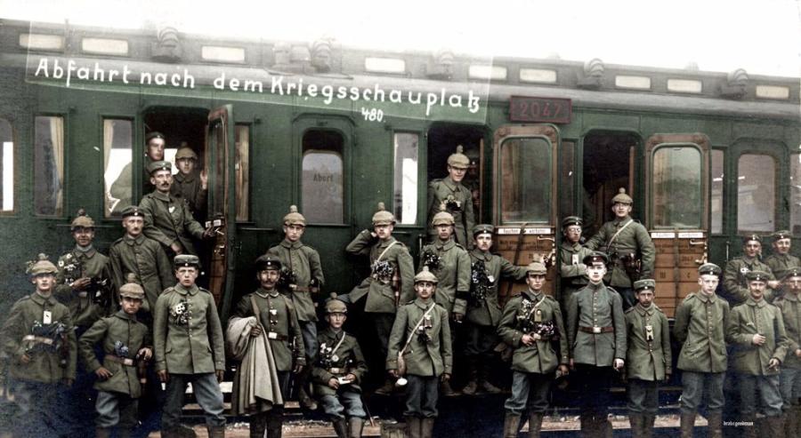 一战中的德军战斗力很强大,德国陆军更是称霸欧洲多年,武器装备也都是