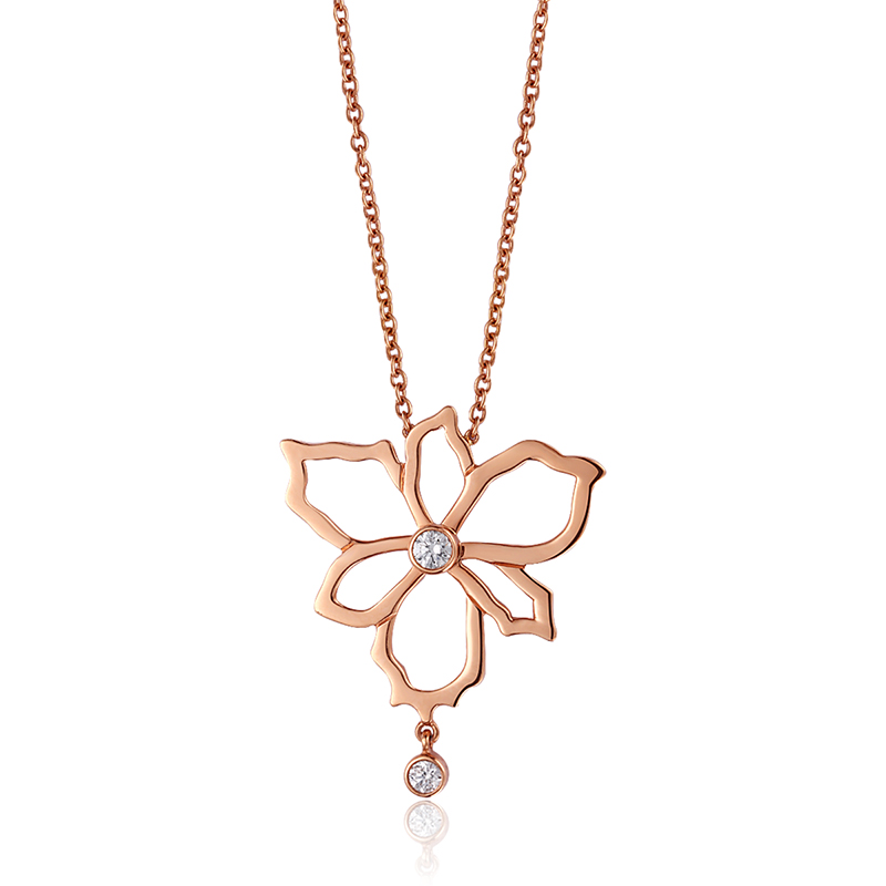 derier鸢尾花鸢之影项链 令你明媚动人