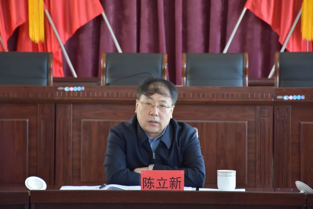 市委书记陈立新督导调研杨岗镇扫黑除恶专项斗争工作并召开座谈会