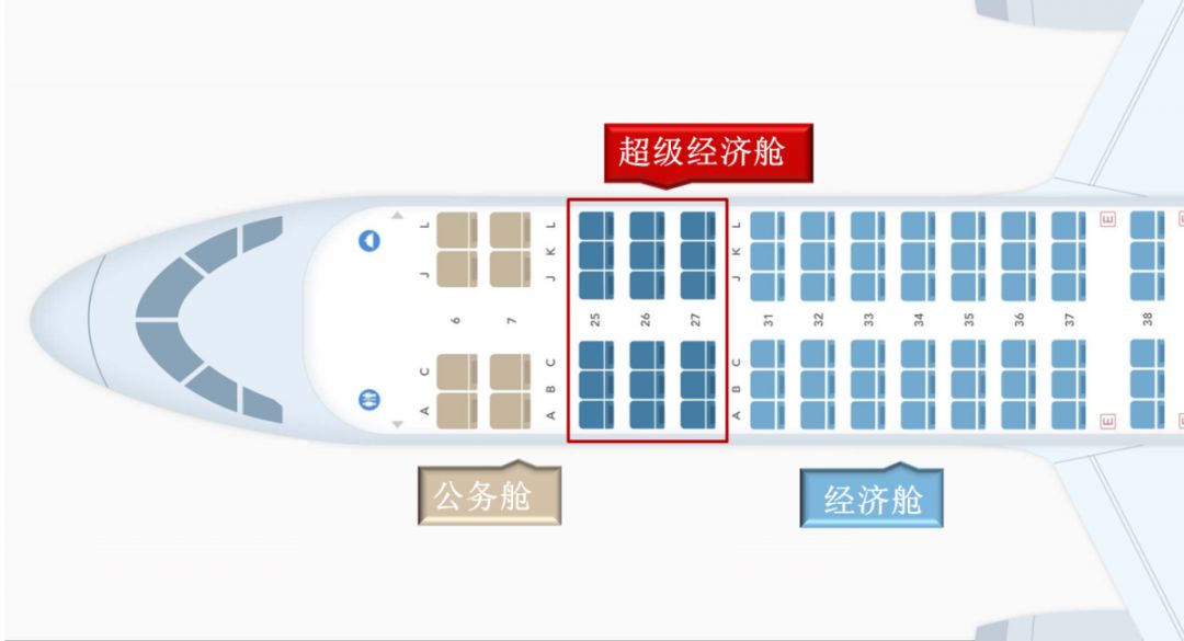 东航超级经济舱特惠价格只多一点点座位宽敞又靠前