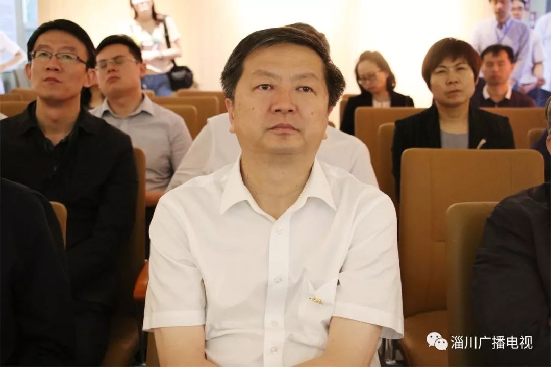 部长,省文明办主任王红勇的陪同下来淄川区调研新时代文明实践中心