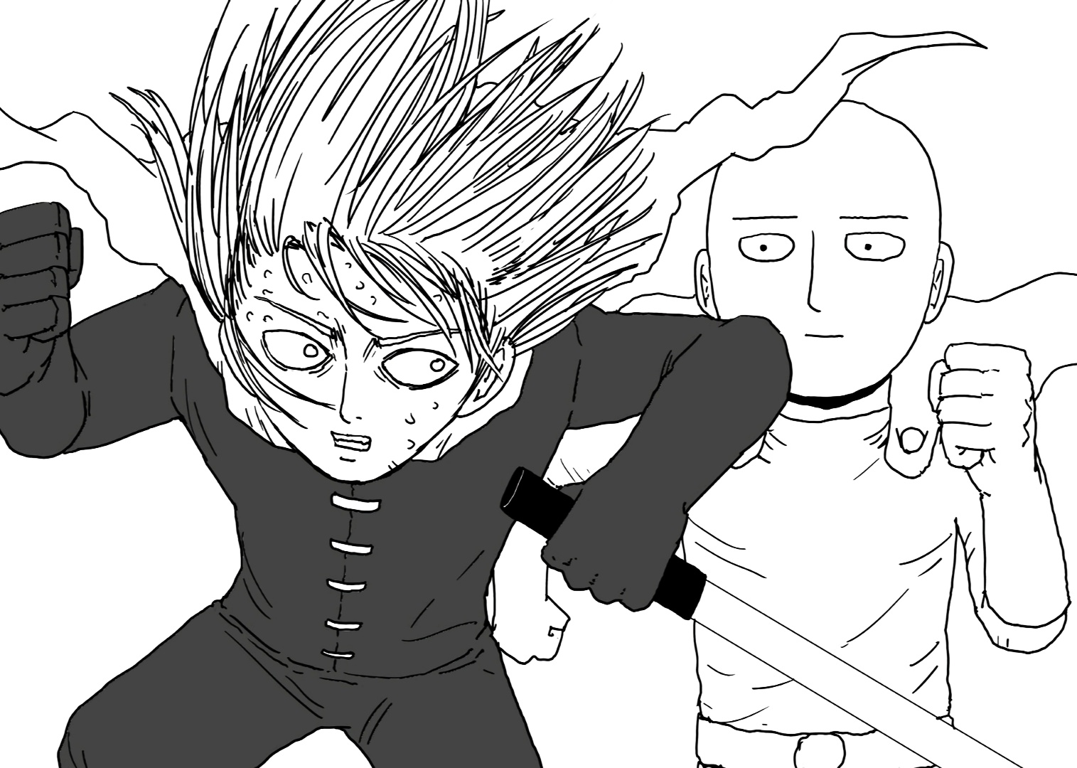 原创一拳超人原作113闪光自信又自负十八般武艺全开仍不敌琦玉