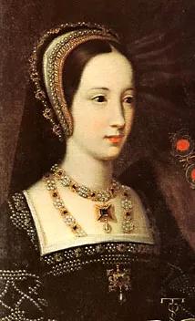 而亨利八世的妹妹玛丽虽然也曾嫁为法国王后,但并没有生育子女,守寡后