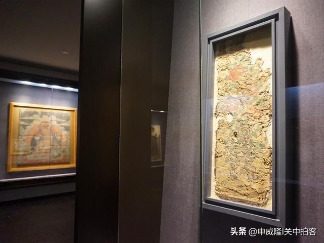 原创西安曲江艺术博物馆参观中国古代壁画源流展