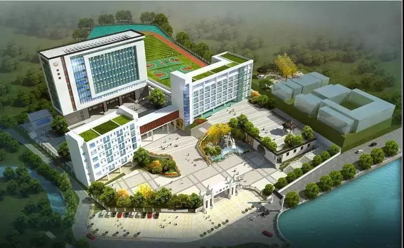 经狮山镇人民政府批准同意立项扩建大圃中学