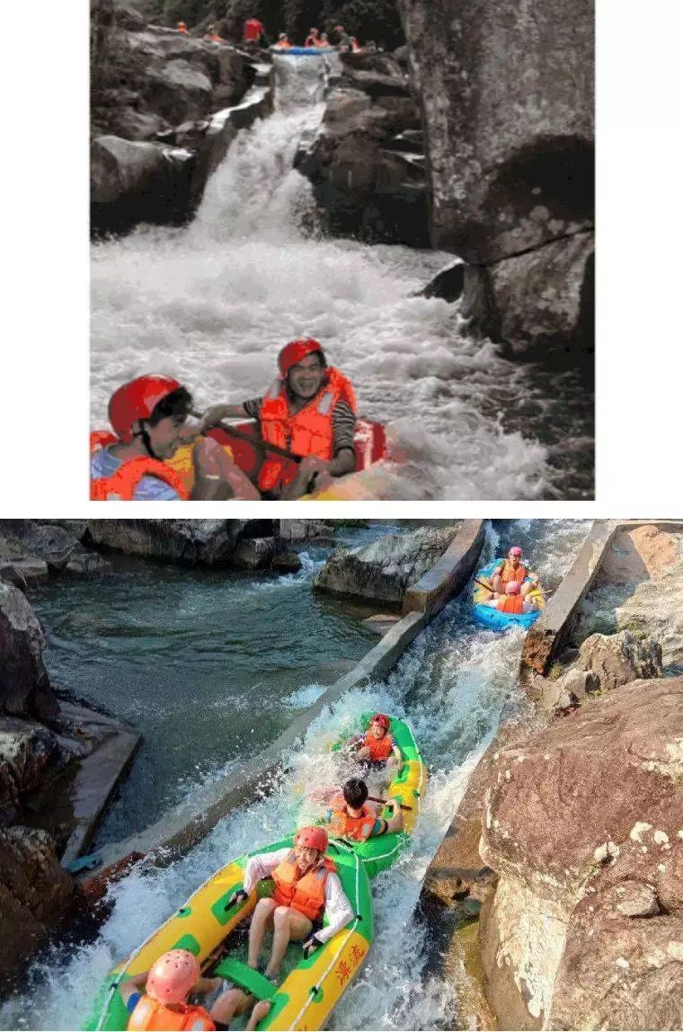 你准备好湿身了吗博罗响水河漂流水上乐园599元限时秒杀