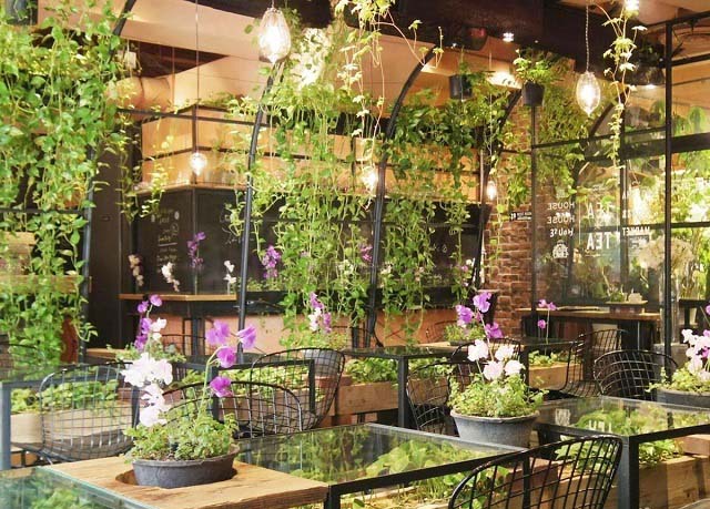成都时尚花店的设计装修「卓巧」成都小花店装修设计效果图
