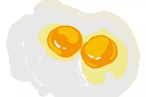 双黄蛋画画图片