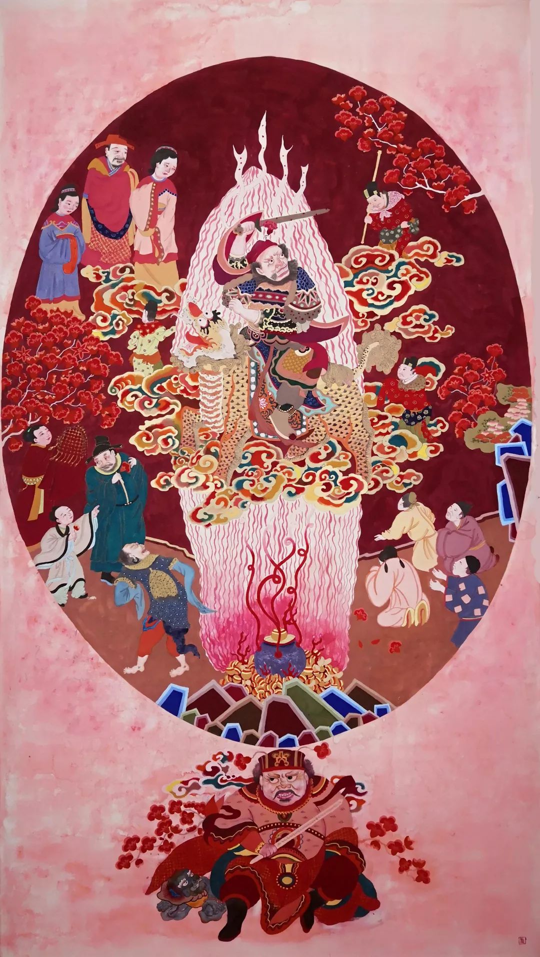 毕业季中央美术学院壁画系研究生毕业作品展示五