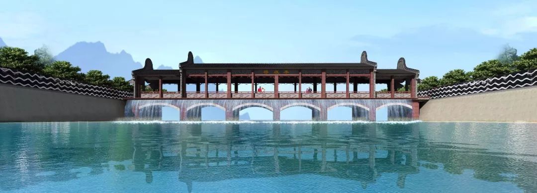 首度曝光!南山河丰收廊桥竟然咁靓