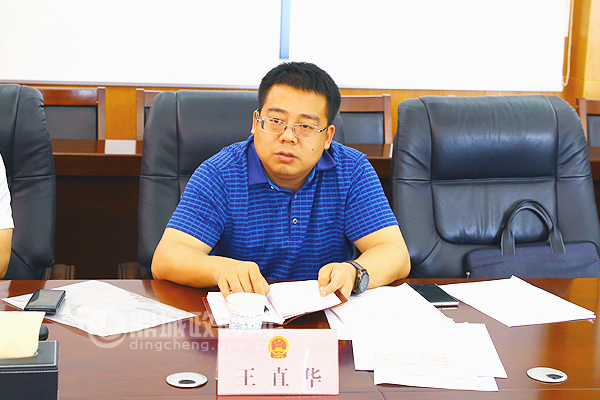 鼎城区人民政府副区长王直华讲话