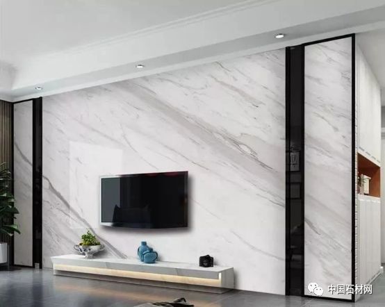 纯净大理石最新款爵士白背景墙图集现代轻奢的最佳选择