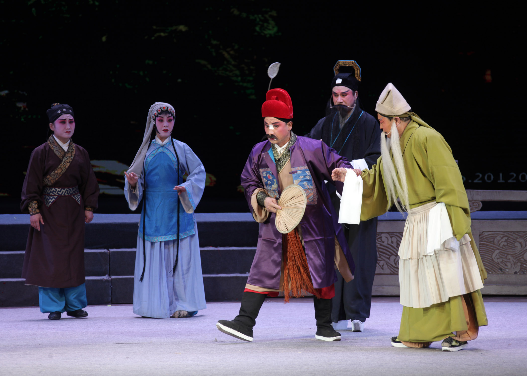 上党落子古装戏《朱元璋斩婿》在潞州剧院上演