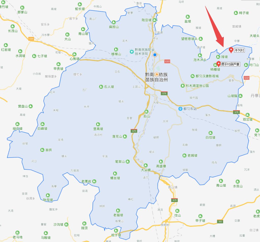 贵州省都匀市高清地图图片