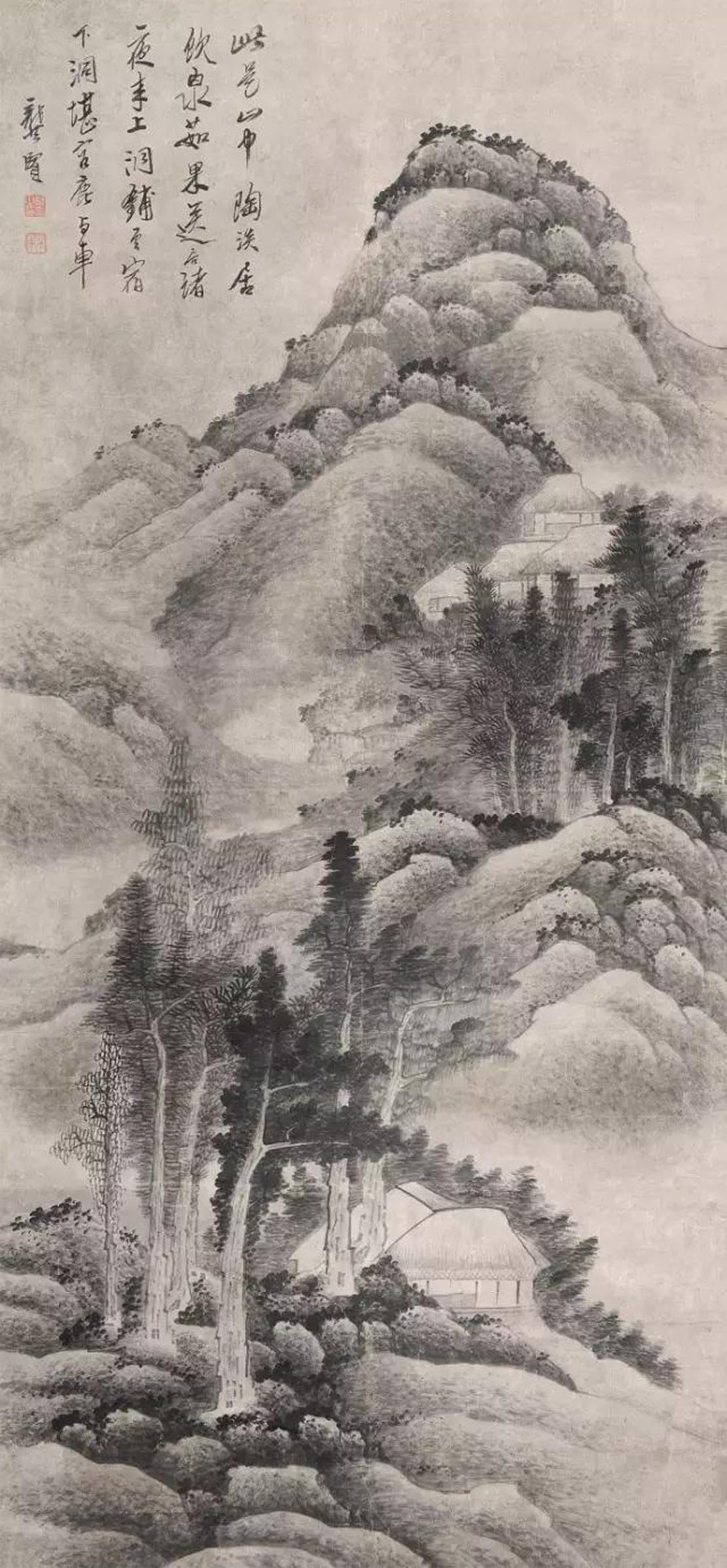 龚贤 民代画家《水墨山水 深厚的传统文化底蕴》