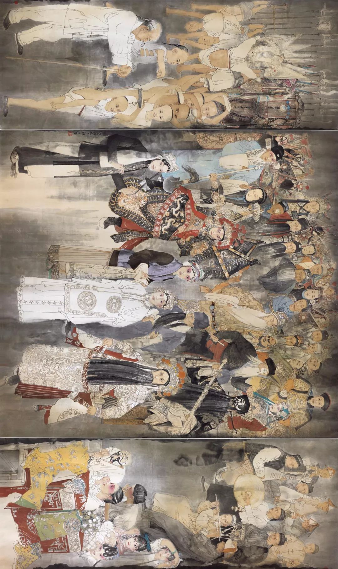 王颖生:问道西东_壁画