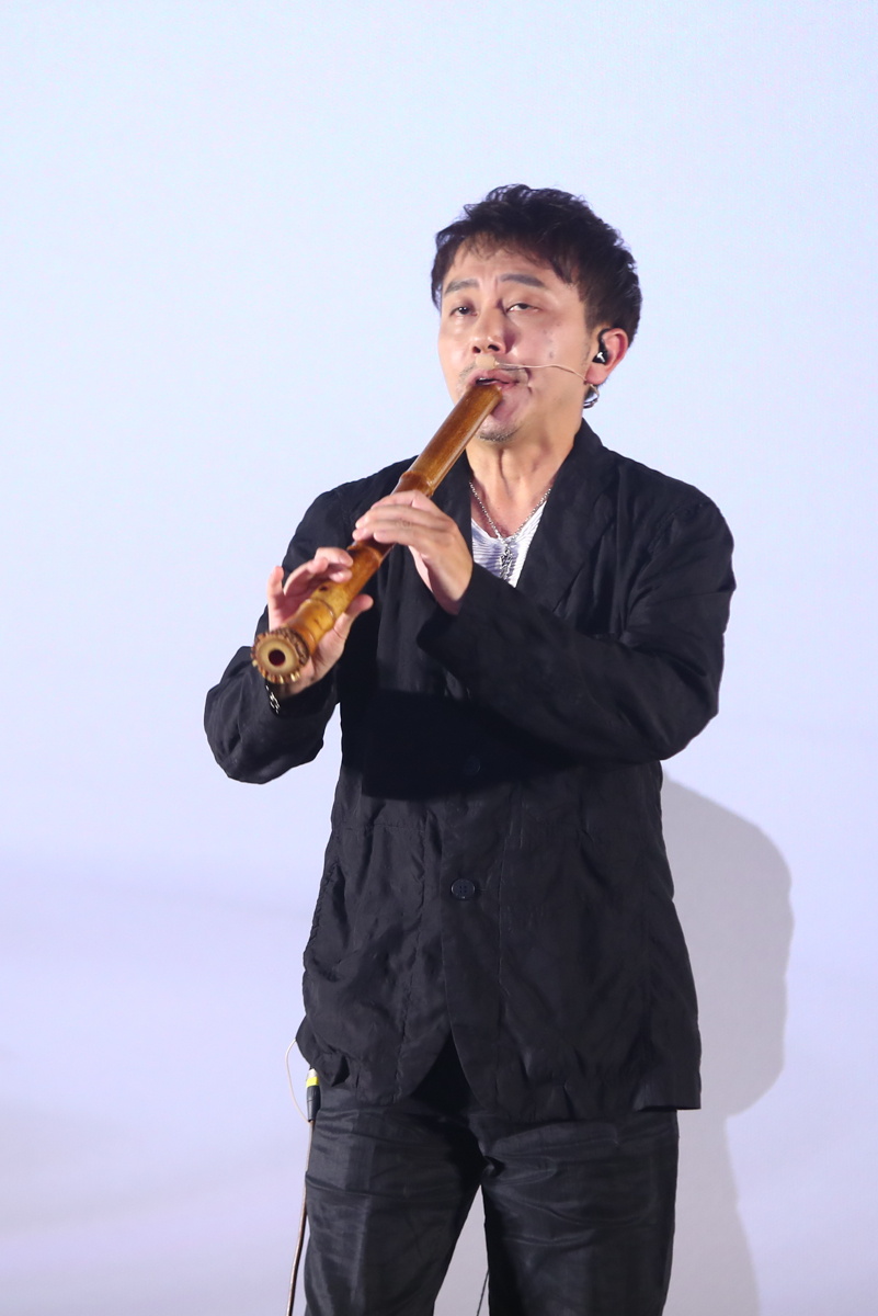 尺八首映礼高亚麟试吹尺八李少红等现身助阵