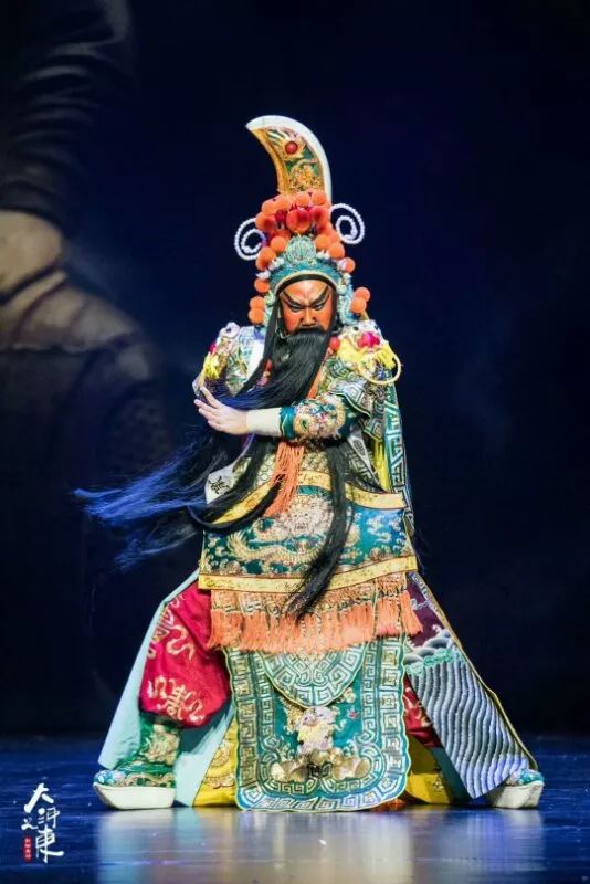 赵振将蒲剧关公展现在深圳大剧院