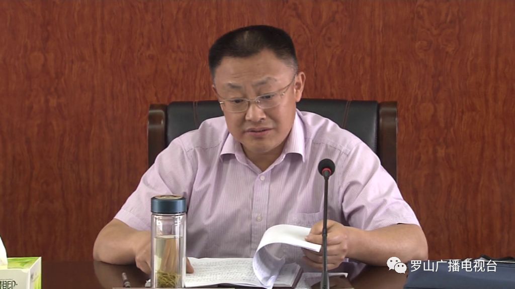 罗山新闻许远福主持召开重点项目建设推进会20190524期