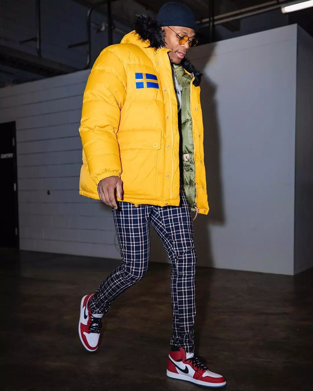 别以为nba的球员只会打球玩起潮流来也是一套一套的