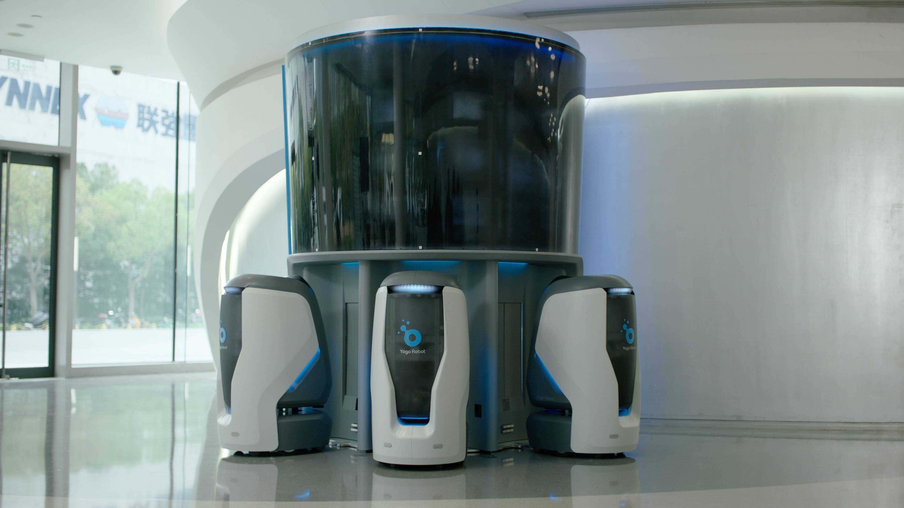 yogorobot发布station机器开启终端无人化系统配送新格局