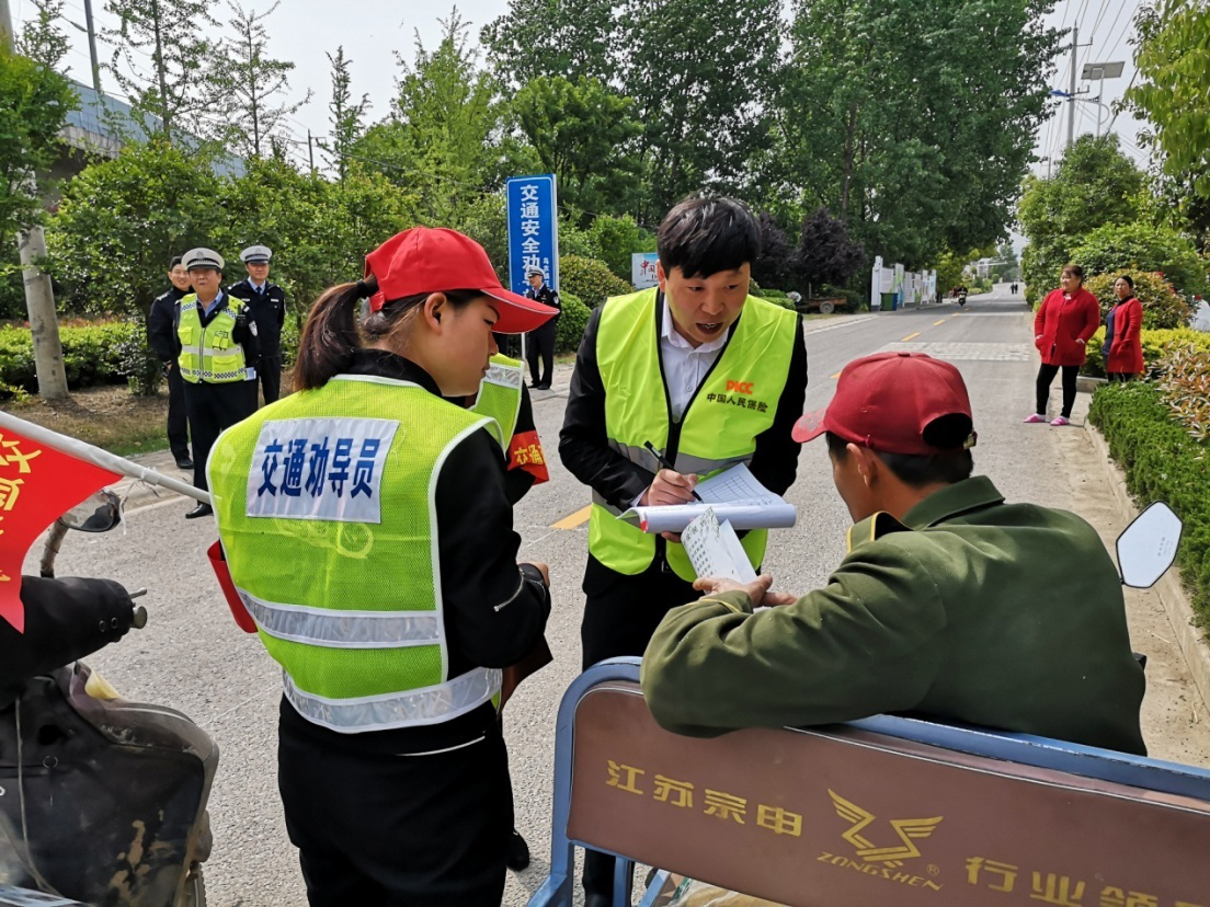 滁州第一个村级交通安全劝导站建成