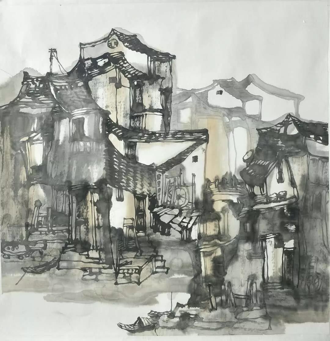 当代著名画家王习哲作品欣赏