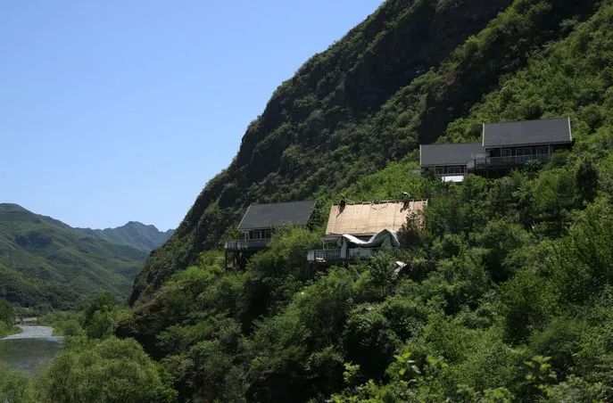 门头沟山里隐藏的别墅图片