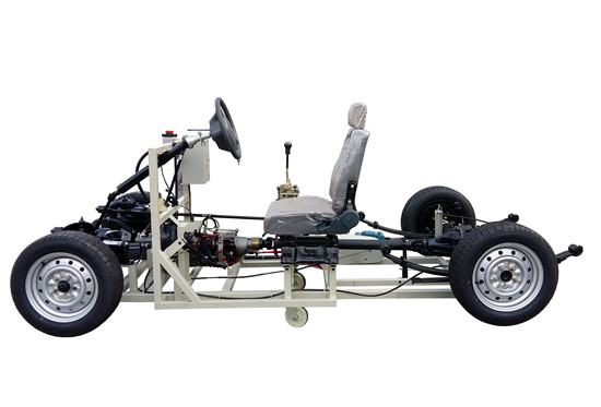 1/ 12 汽车行驶系统及悬架综合实训台qy-xg01,实训台采用真实的汽车