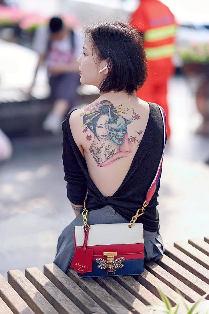 妹子杂图纹身好邪恶