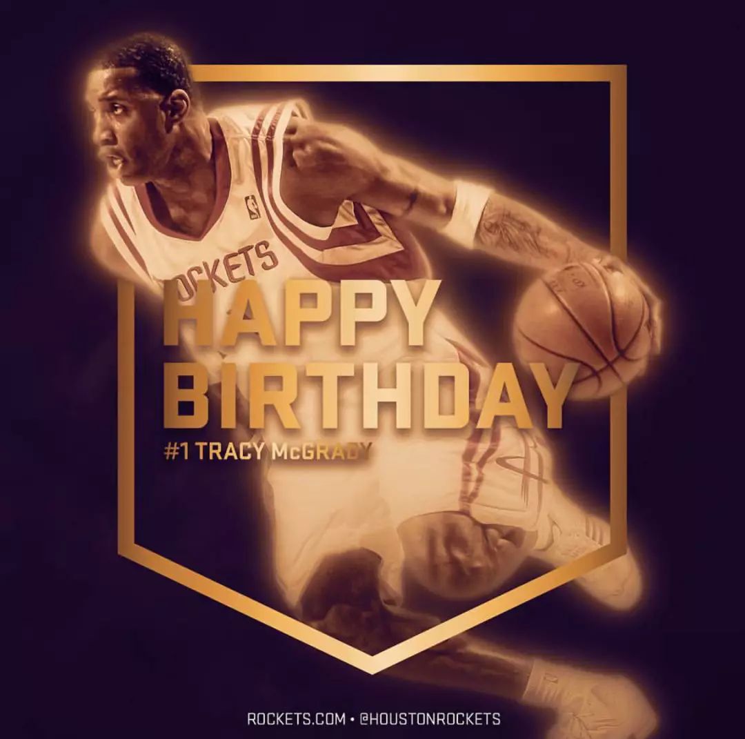 白马银枪翩翩少年郎祝麦迪40岁生日快乐