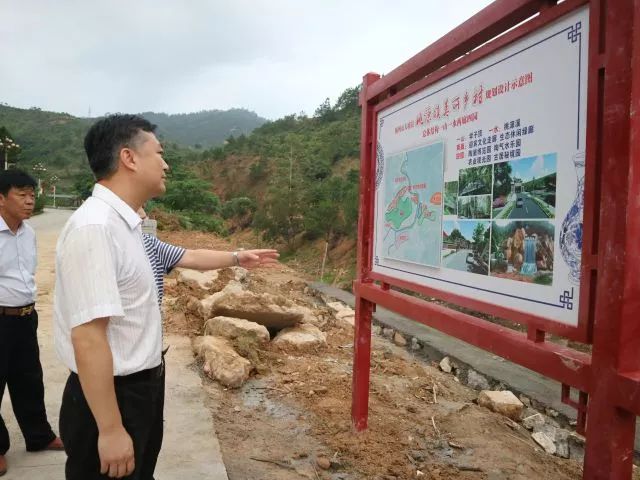 县长熊锋松深入基层调研新农村建设工作_大埔县