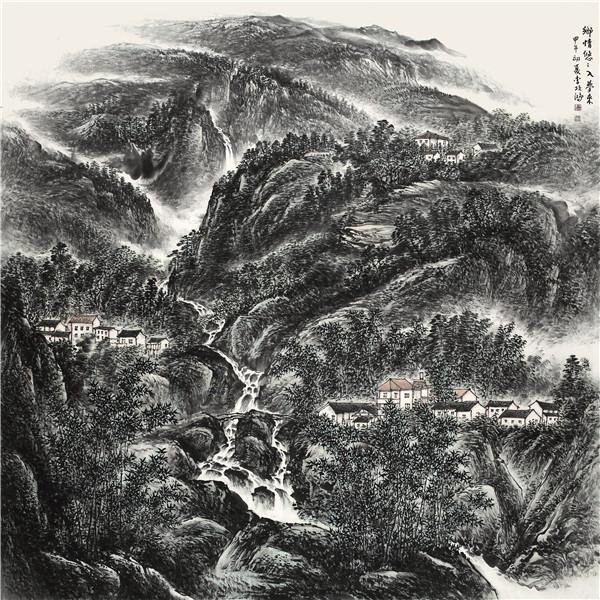 "江山行旅—李项鸿山水画艺术巡展"将亮相广东东莞岭南美术馆