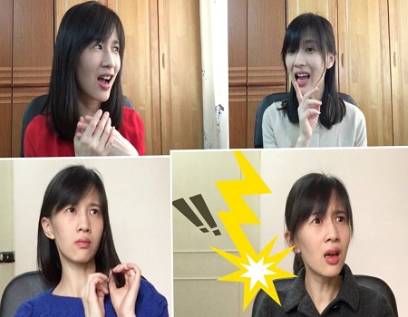 2015年8月,papi酱和自己的大学同学霍泥芳开始尝试以浮夸的表演加上