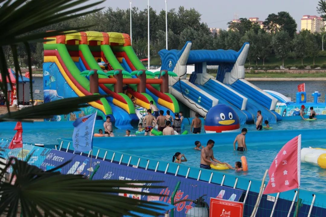 漯河这俩地方!10块钱,孩子能玩一整天!_水上乐园