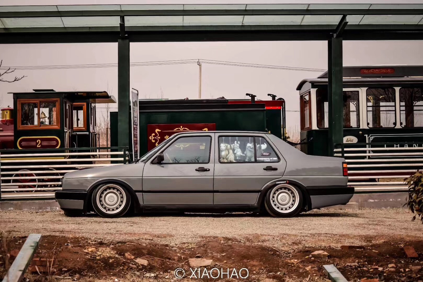 airbft气囊减震器工厂李洋分享捷达mk2改装气动避震价格