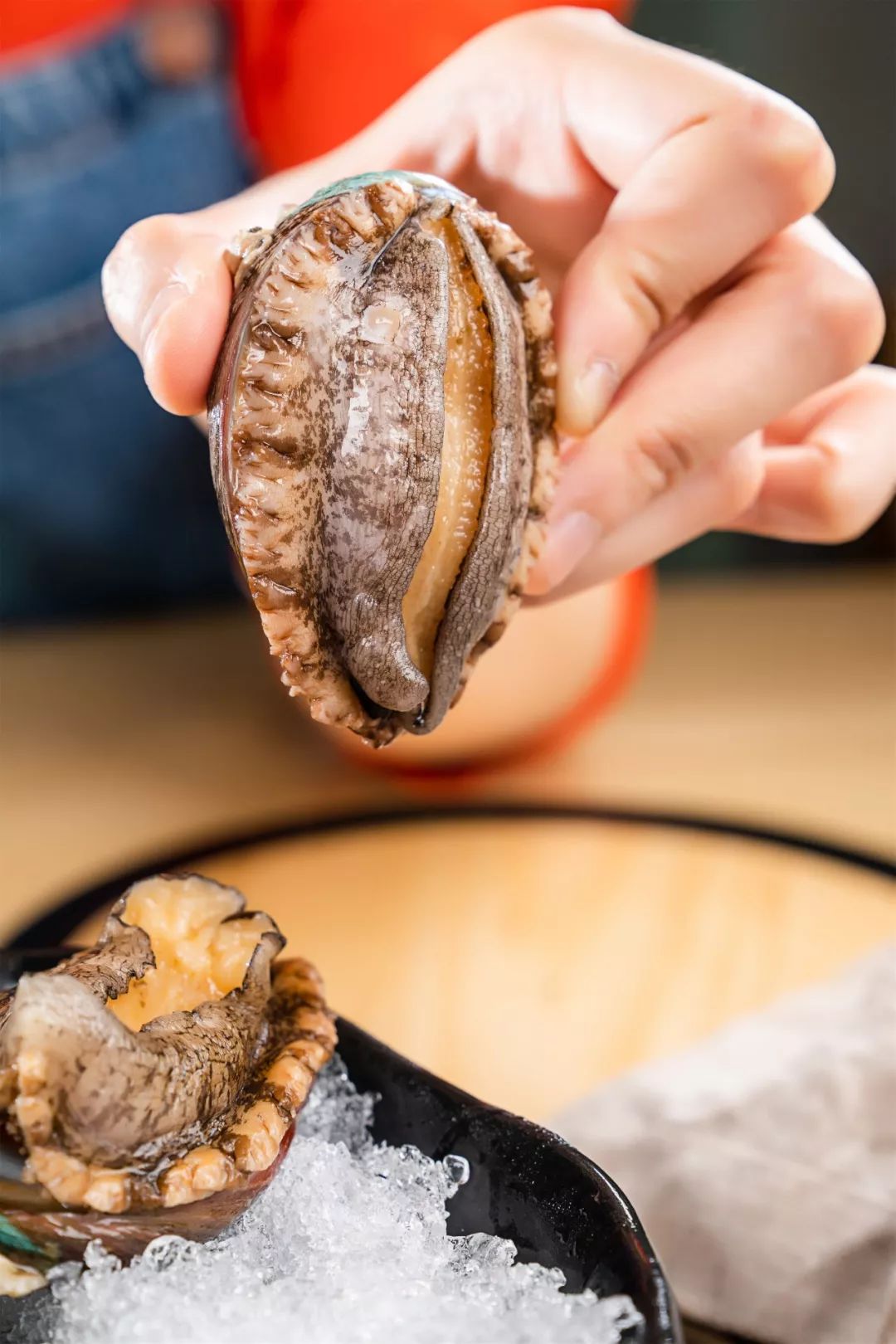 68折06399吃生猛鲜活海鲜套餐超大鲍鱼生蚝带子圣子王火锅界的性价