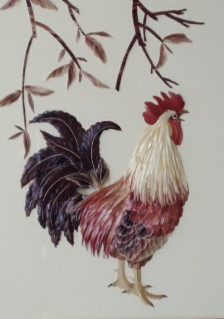 闫玉虎红高粱画制作匠心独运勇于创新自成一家