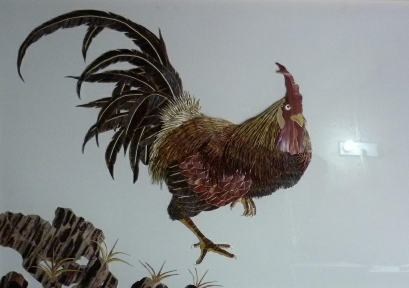 闫玉虎红高粱画制作匠心独运勇于创新自成一家