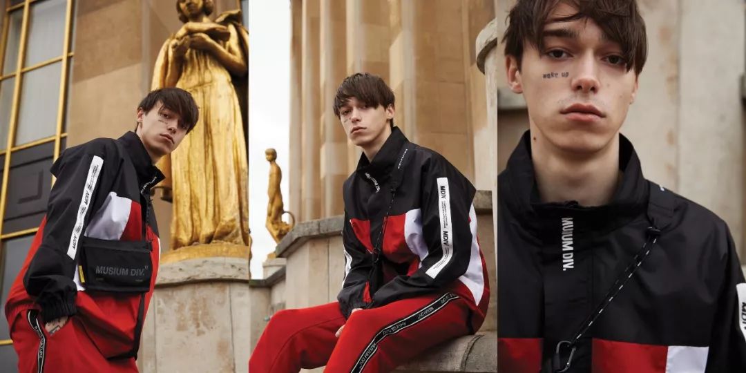 wake up男孩做模特,在涩谷夜晚拍大片,这个牌子确实不一样