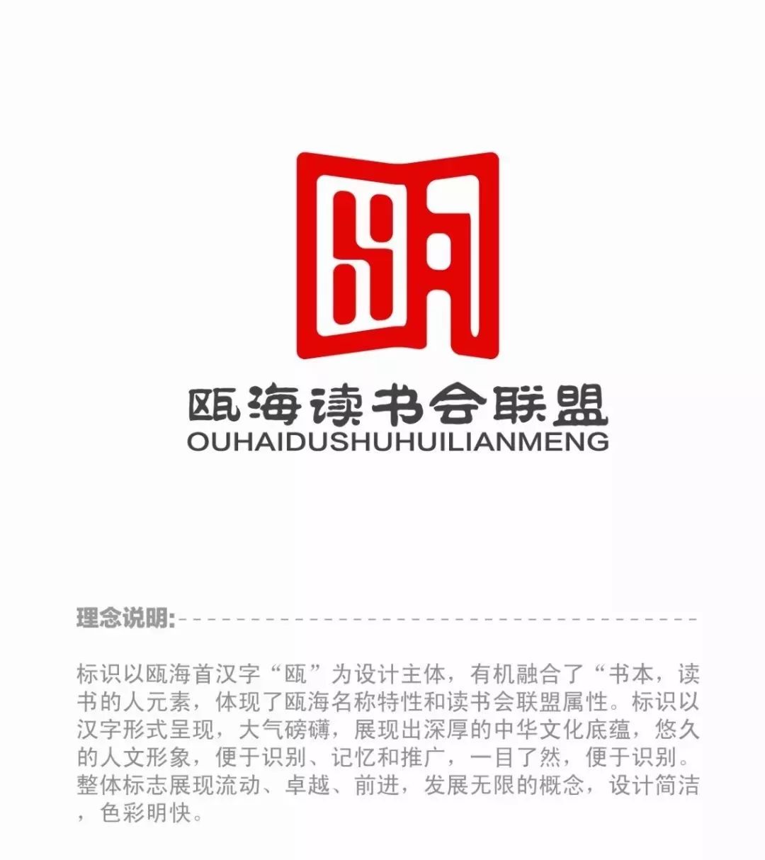 瓯海区读书会联盟标志评选结果公布啦!