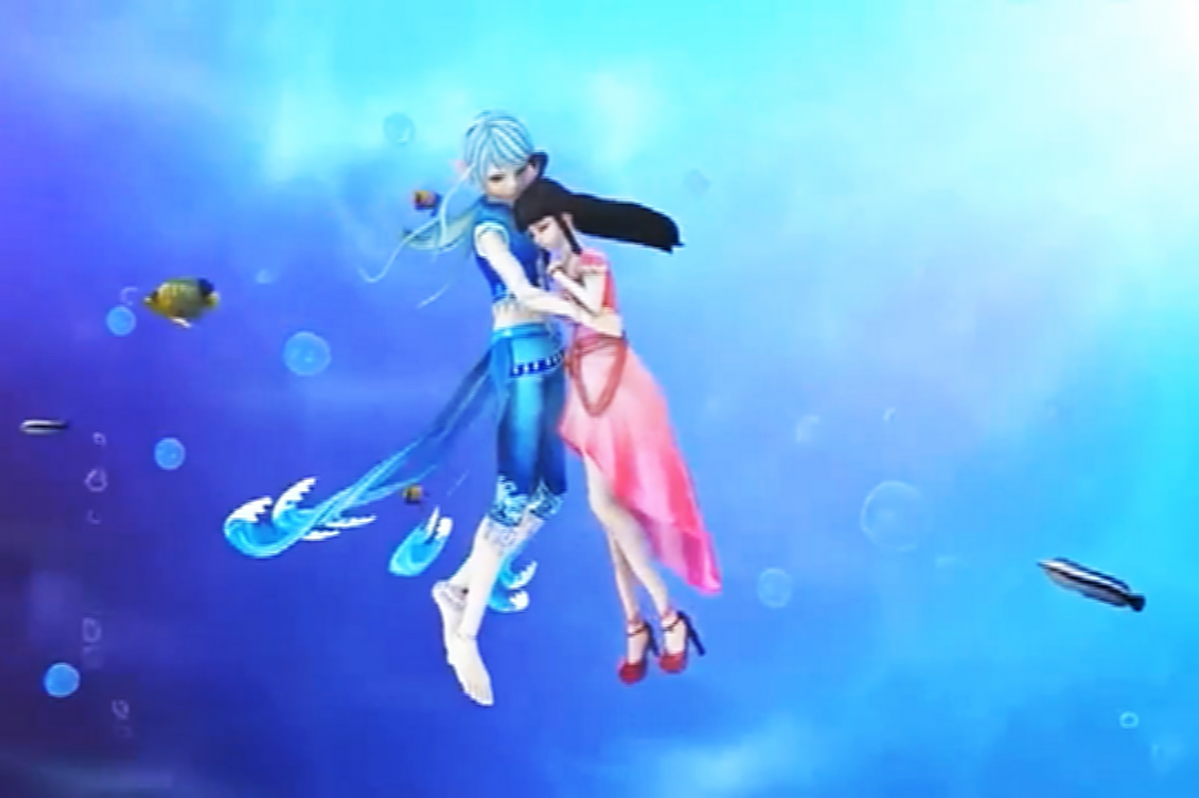 精灵梦叶罗丽王默和水王子在一起建鹏吃醋要打水王子