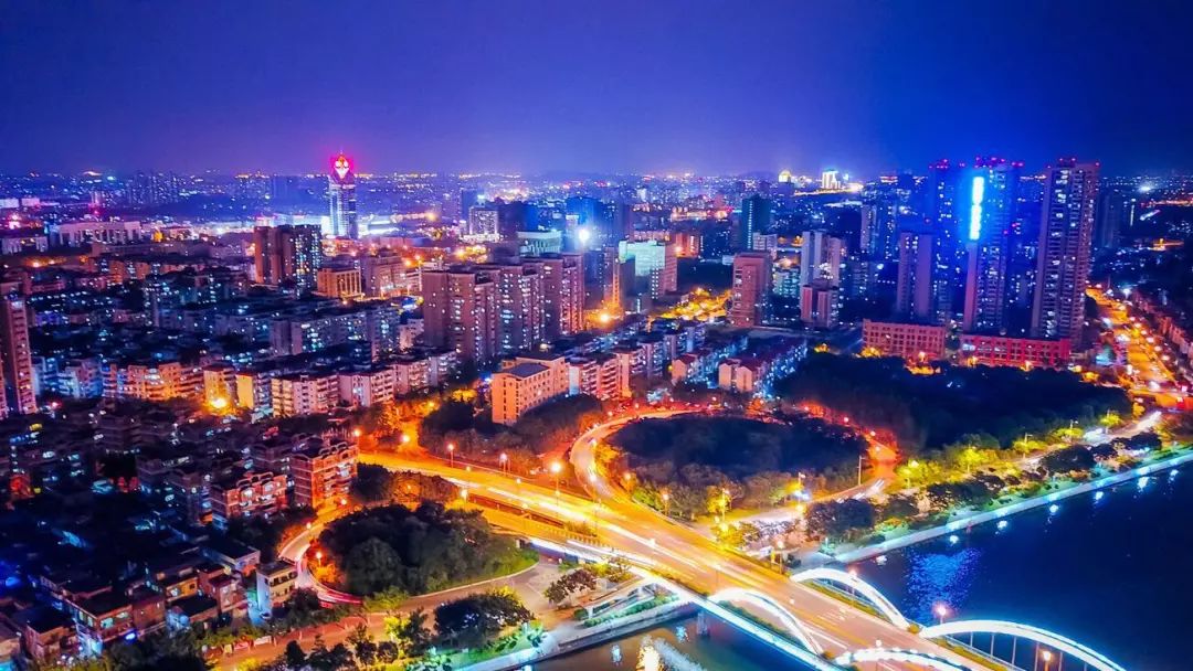 番禺夜景大片献给深爱番禺的你们