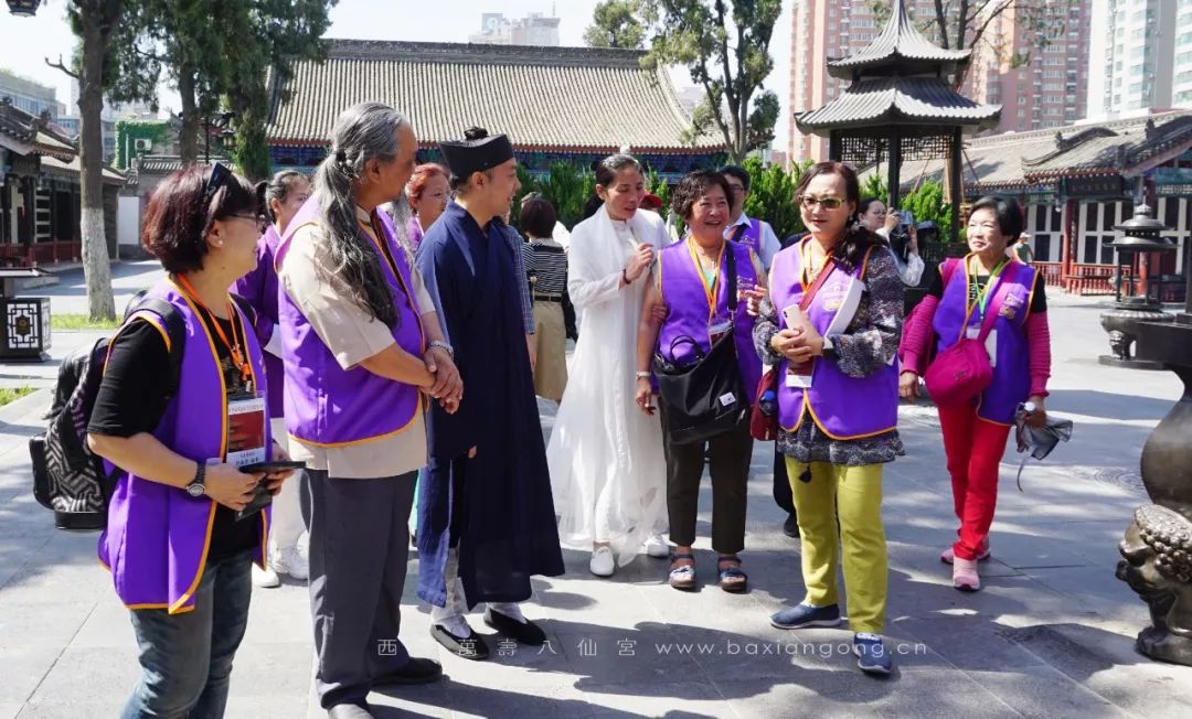 台湾道教文化交流访问团参访西安八仙宫
